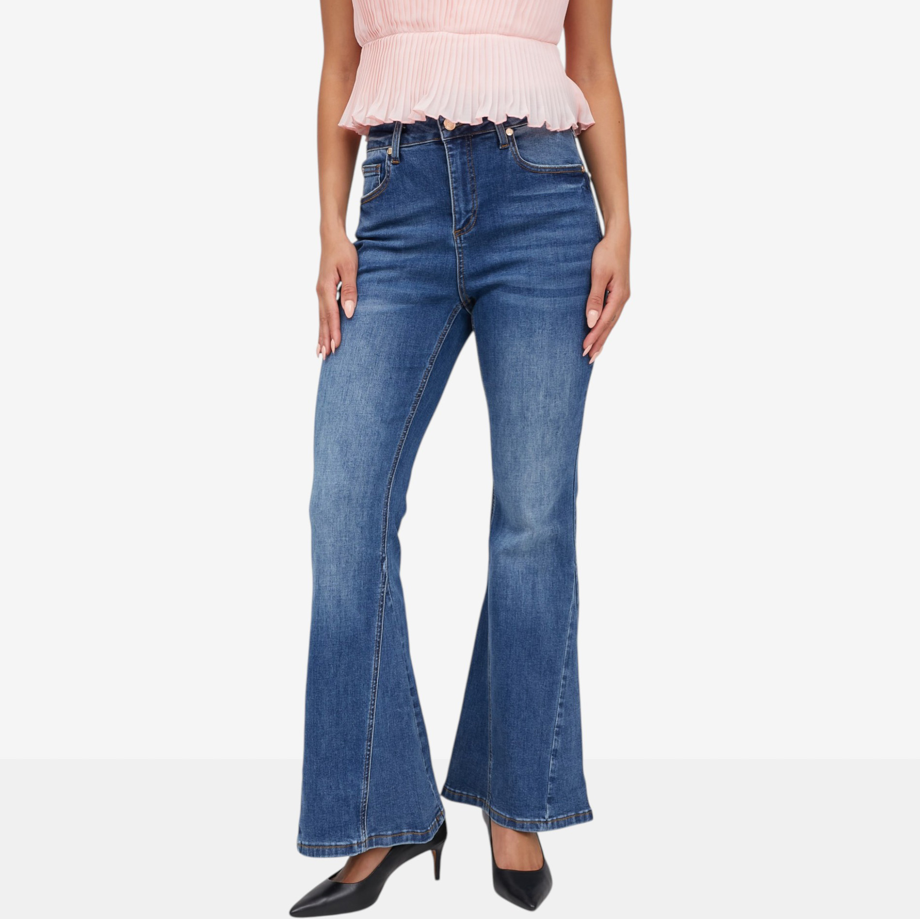 C Wonder Stretch Flare Denim Pant - TSC.ca