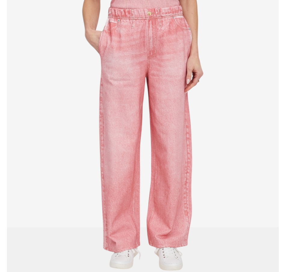 Image 121255_HAMRD.jpg, Product 121-255 / Price $69.99, TWRHLL by Christie Brinkley Illusion Denim Pant from TWRHLL by Christie Brinkley on TSC.ca's Fashion department