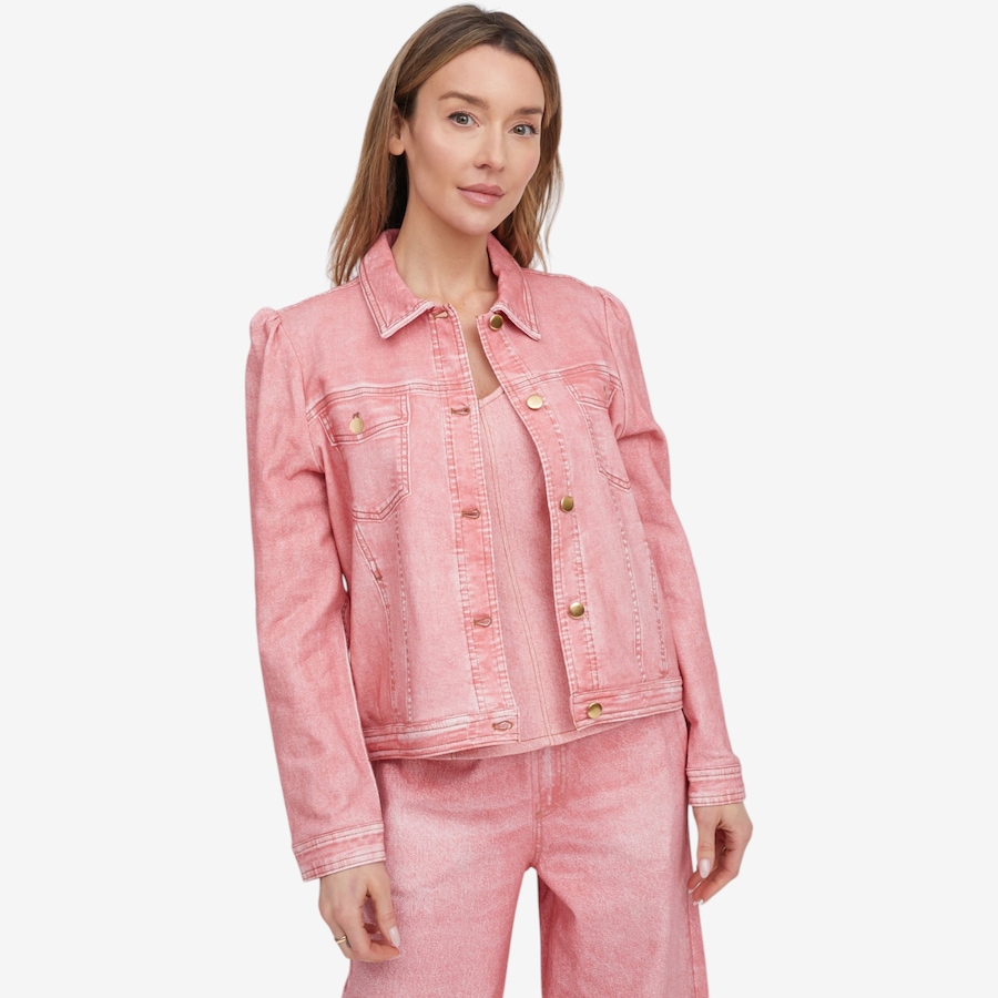 Image 121263_HAMRD.jpg, Product 121-263 / Price $59.88, Tower Hill by Christie Brinkley Illusion Denim Printed Jacket from Tower Hill on TSC.ca's Fashion department