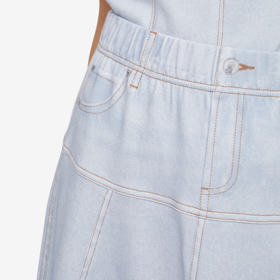 Image 121268_ALTMORE2.jpg, Product 121-268 / Price $64.88, Tower Hill by Christie Brinkley Illusion Denim Printed Midi Skirt from Tower Hill on TSC.ca's Fashion department