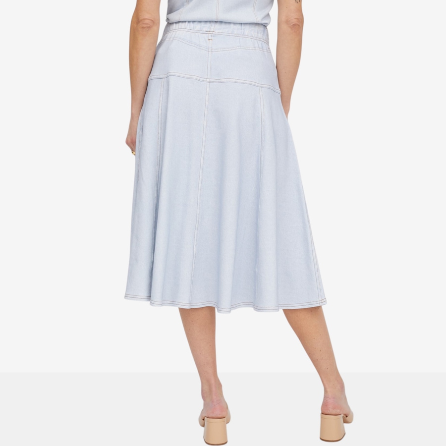 Image 121268_ALTMORE3.jpg, Product 121-268 / Price $64.88, Tower Hill by Christie Brinkley Illusion Denim Printed Midi Skirt from Tower Hill on TSC.ca's Fashion department