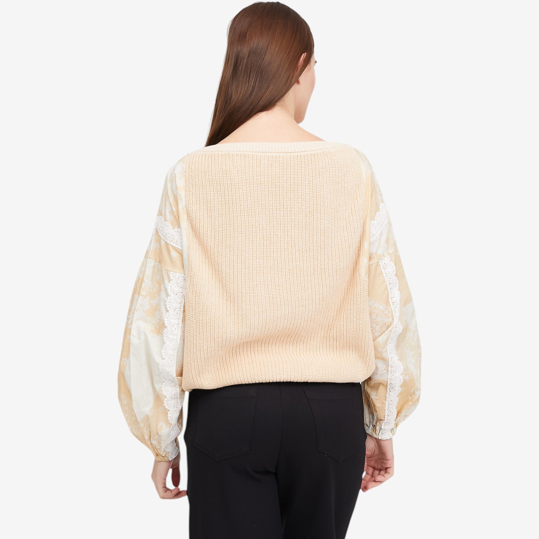 トップス house on the hill L/S Tee (Checker) 90 Tower Hill by Christie Brinkley Mixed Media Sweatshirt - TSC.ca