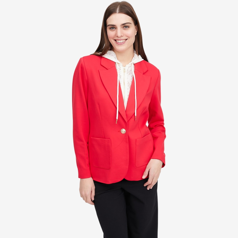 Image 121282_CLRE.jpg, Product 121-282 / Price $69.88, Tower Hill by Christie Brinkley Blazer with Zip Out Hoodie from Tower Hill on TSC.ca's Fashion department