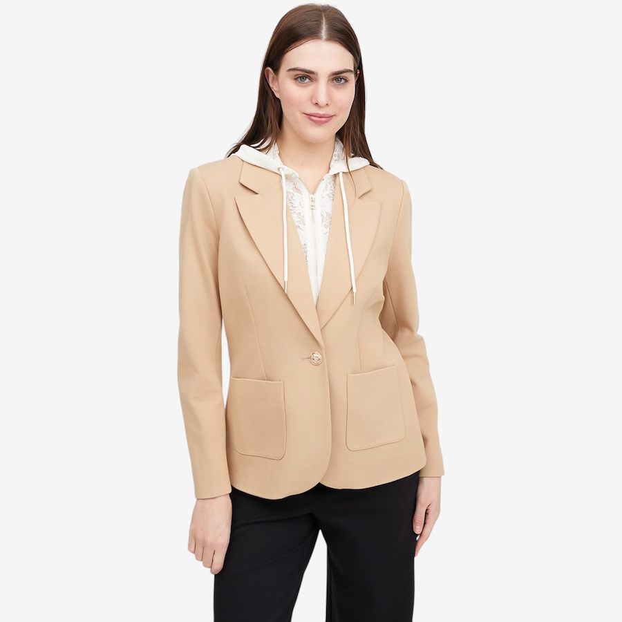 Image 121282_SAST.jpg, Product 121-282 / Price $69.88, Tower Hill by Christie Brinkley Blazer with Zip Out Hoodie from Tower Hill on TSC.ca's Fashion department
