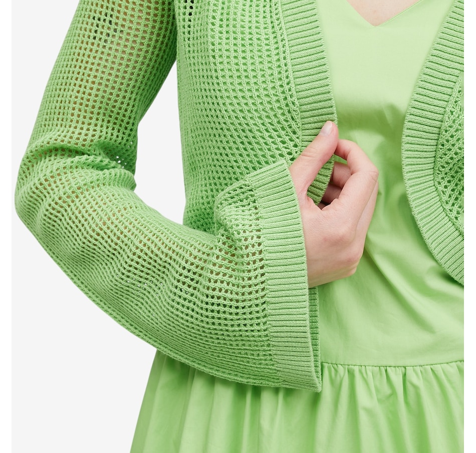 Image 121290_ALTMORE1.jpg, Product 121-290 / Price $69.99, Tower Hill Crochet Knit Shrug from Tower Hill on TSC.ca's Fashion department