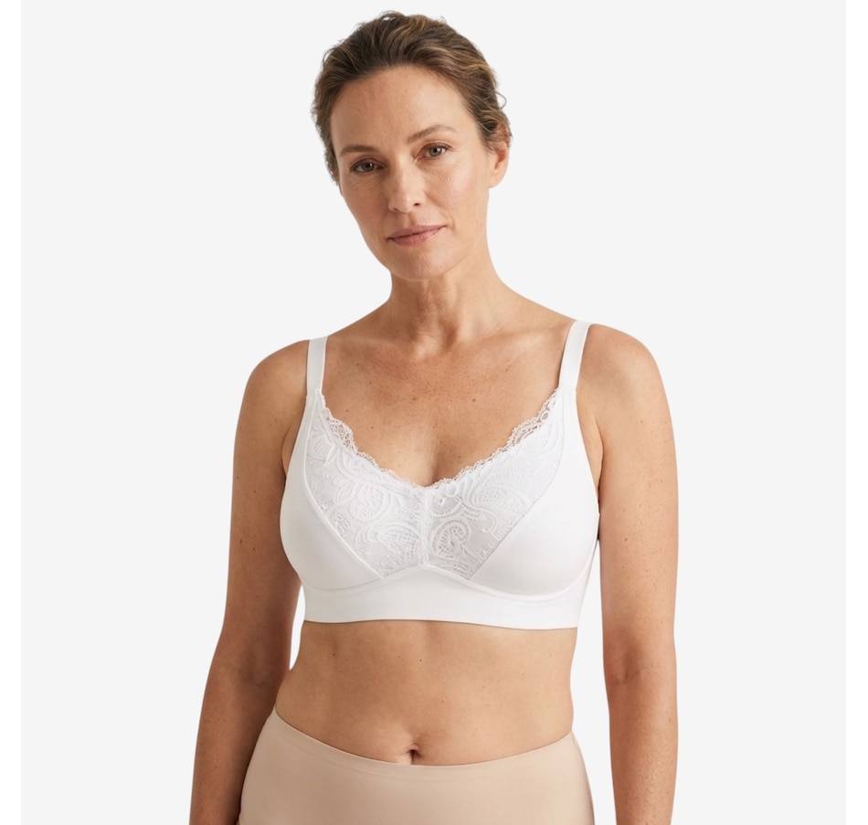 Image 121293_ALTMORE2.jpg, Product 121-293 / Price $70.00, Rhonda Shear Two-Pack Molded Cup Bra with Invisible Edge from Rhonda Shear Shapewear on TSC.ca's Fashion department