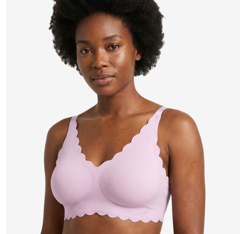 Image 121296_LPK.jpg, Product 121-296 / Price $34.99, Rhonda Shear Invisible Edge Bra with Animal Print and Back Closure from Rhonda Shear Shapewear on TSC.ca's Fashion department