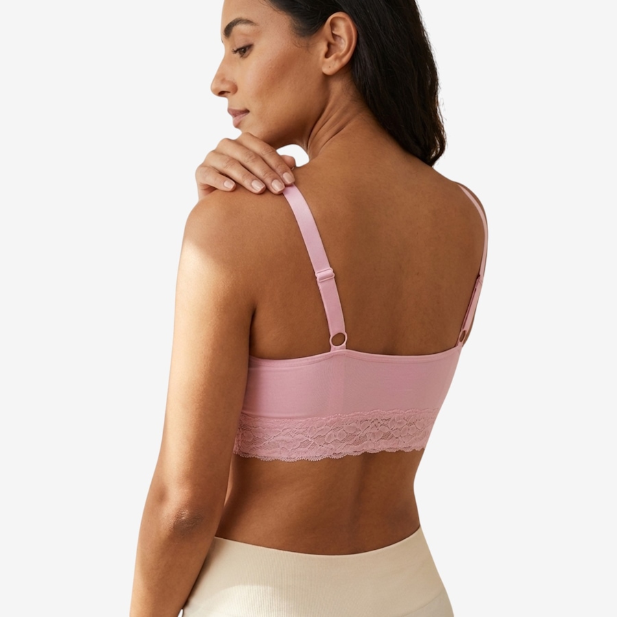 Image 121315_ALTMORE1.jpg, Product 121-315 / Price $60.00, Rhonda Shear Two-Pack Seamless Bra with Lace Band from Rhonda Shear Shapewear on TSC.ca's Fashion department