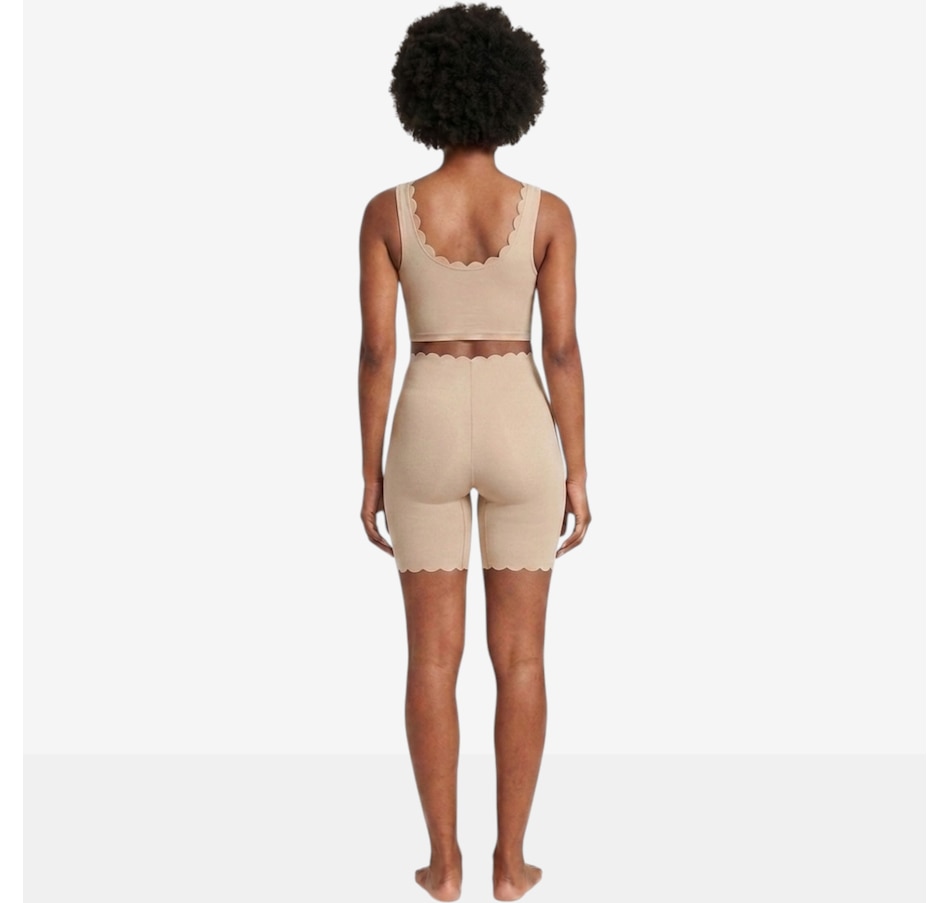 Image 121324_ALTMORE2.jpg, Product 121-324 / Price $34.99, Rhonda Shear Scalloped Longline from Rhonda Shear Shapewear on TSC.ca's Fashion department