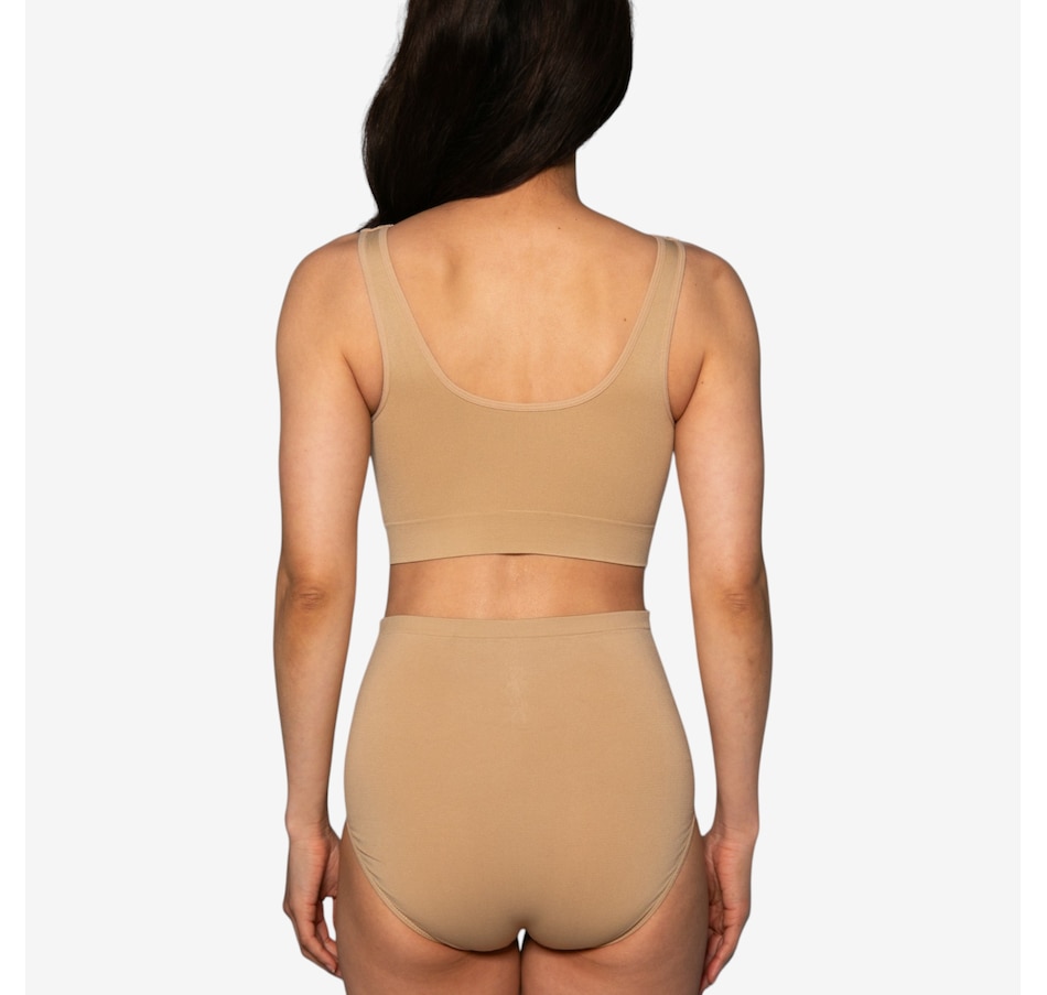 Image 121327_ALTMORE3.jpg, Product 121-327 / Price $39.99, Rhonda Shear Three-Pack Seamless Natural Waist Panties from Rhonda Shear Shapewear on TSC.ca's Fashion department
