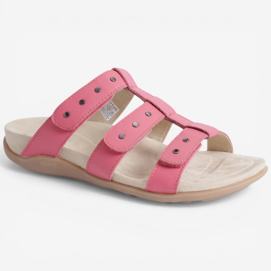 Image 121338_CRL.jpg, Product 121-338 / Price $99.88, Strive Biarritz Triple Band Slide from Strive Footwear on TSC.ca's Shoes department