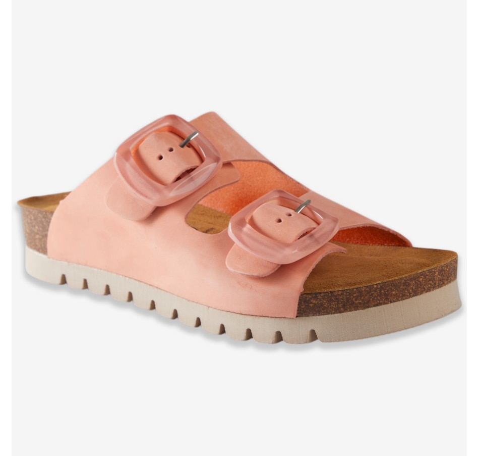 Image 121348_CRL.jpg, Product 121-348 / Price $129.99, Plakton Calla Dual Strap Sandal from Plakton on TSC.ca's Shoes department
