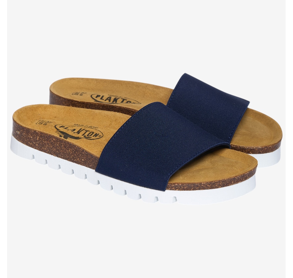 Image 121354_NVY.jpg, Product 121-354 / Price $99.99, Plakton Bacardi Slide from Plakton on TSC.ca's Shoes department