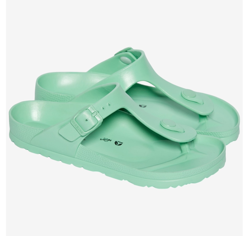 Image 121356_MNT.jpg, Product 121-356 / Price $59.99, Plakton Wendy Toe Post Sandal from Plakton on TSC.ca's Shoes department