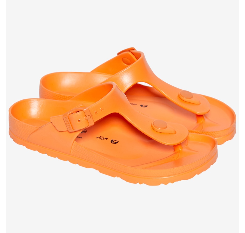 Image 121356_ORA.jpg, Product 121-356 / Price $59.99, Plakton Wendy Toe Post Sandal from Plakton on TSC.ca's Shoes department
