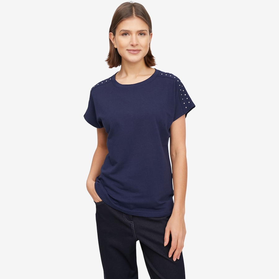 Image 121387_MAR.jpg, Product 121-387 / Price $49.88, Mr. Max Soft Touch Terry Knit Top with Decorative Stud Detail from Mr. Max on TSC.ca's Fashion department