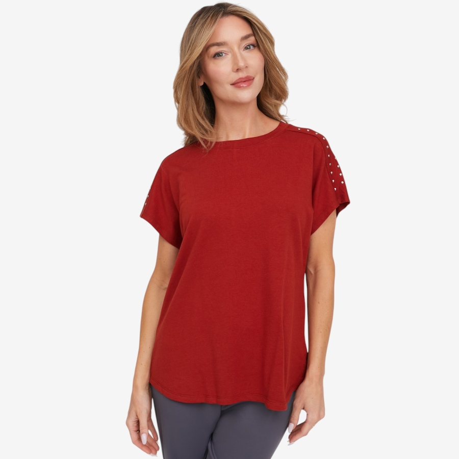 Image 121387_RST.jpg, Product 121-387 / Price $49.88, Mr. Max Soft Touch Terry Knit Top with Decorative Stud Detail from Mr. Max on TSC.ca's Fashion department