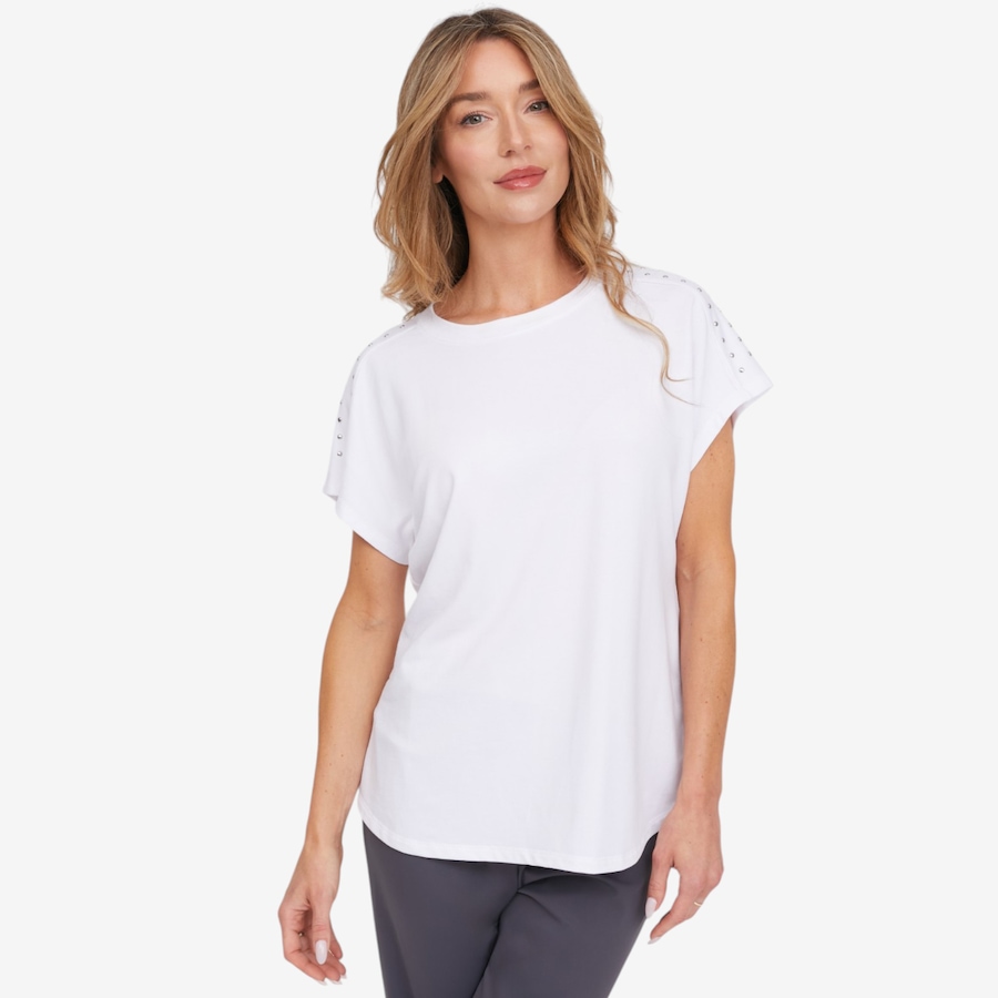 Image 121387_WHT.jpg, Product 121-387 / Price $49.88, Mr. Max Soft Touch Terry Knit Top with Decorative Stud Detail from Mr. Max on TSC.ca's Fashion department