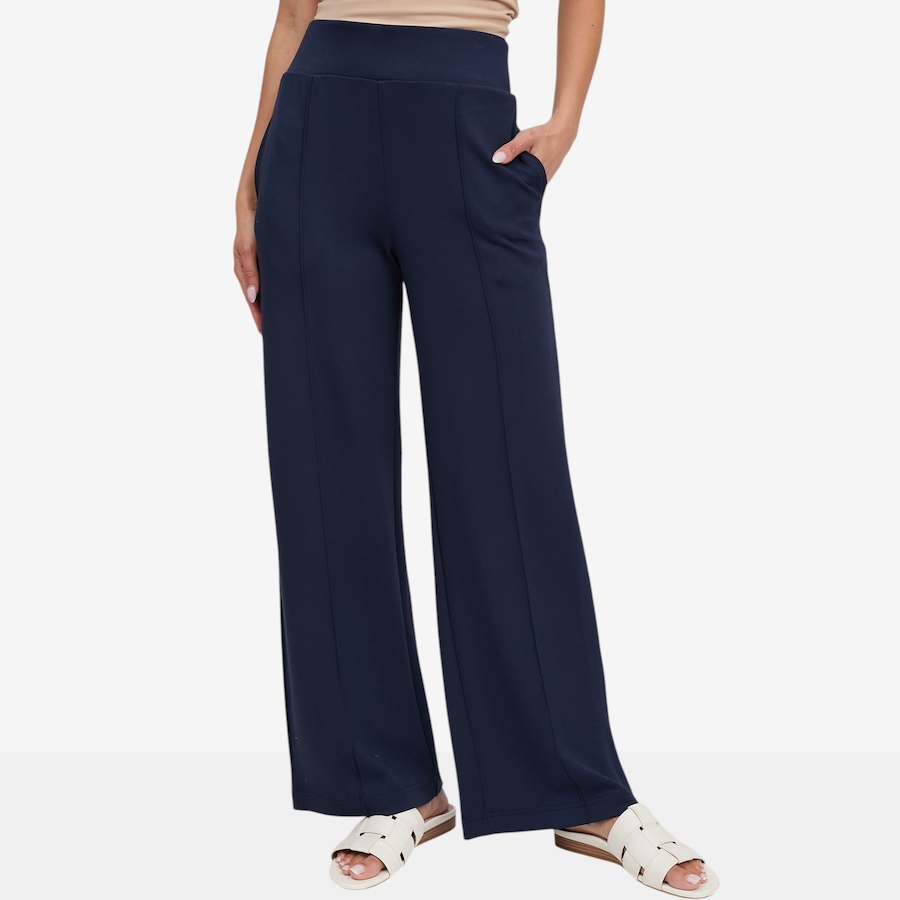 Image 121399_NVY.jpg, Product 121-399 / Price $49.88, Badgley Mischka Aspen2 Wide Leg Pant from Badgley Mischka on TSC.ca's Fashion department