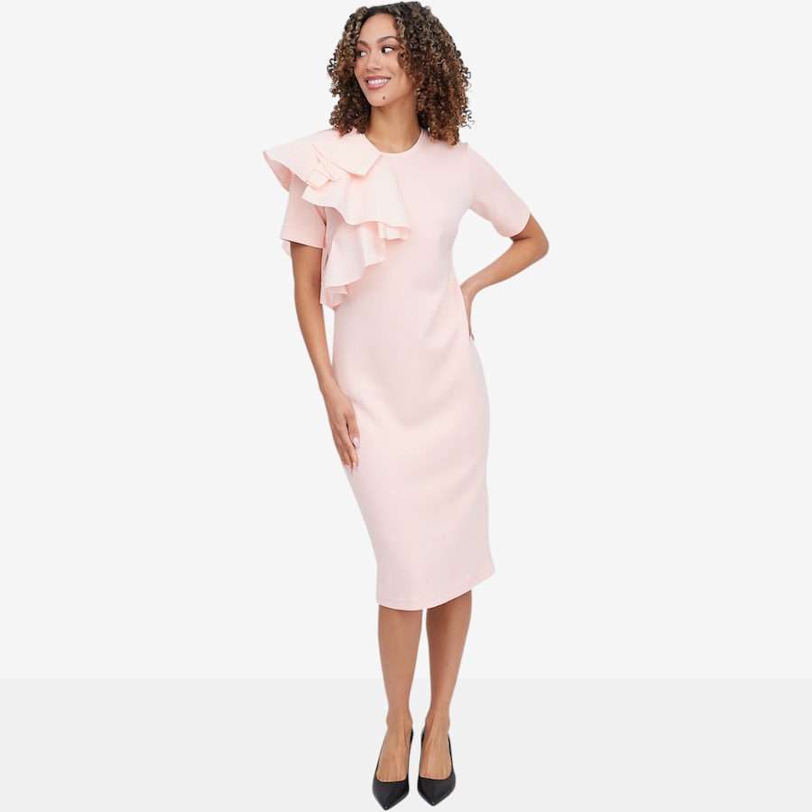 Image 121410_ENGRS.jpg, Product 121-410 / Price $79.88, Badgley Mischka Sadie Scuba Dress from Badgley Mischka on TSC.ca's Fashion department