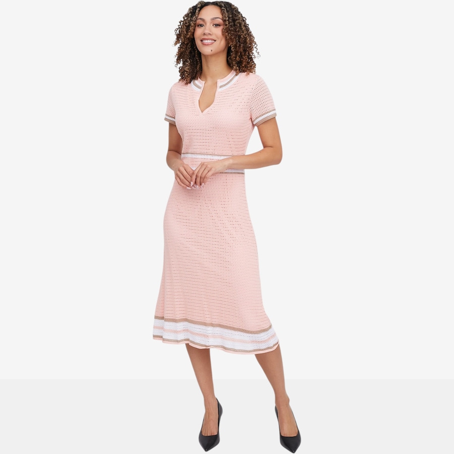Image 121413_ENGRS.jpg, Product 121-413 / Price $69.88, Badgley Mischka Scarlett Sweater Knit Dress from Badgley Mischka on TSC.ca's Fashion department