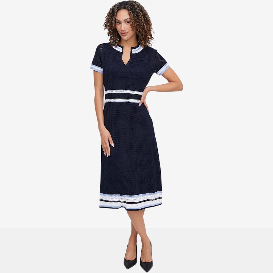 Image 121413_NVY.jpg, Product 121-413 / Price $69.88, Badgley Mischka Scarlett Sweater Knit Dress from Badgley Mischka on TSC.ca's Fashion department