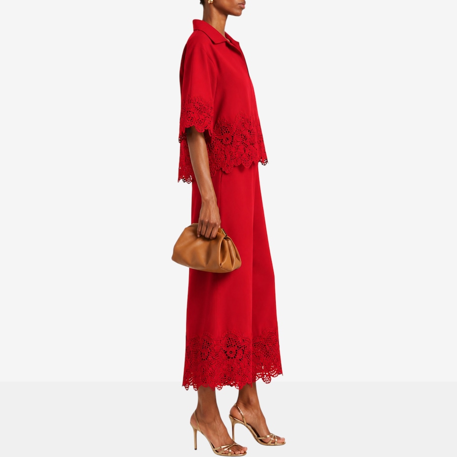 Image 121419_ALTMORE1.jpg, Product 121-419 / Price $64.88, Badgley Mischka Tate Wide Leg Pant with Lace Trim from Badgley Mischka on TSC.ca's Fashion department