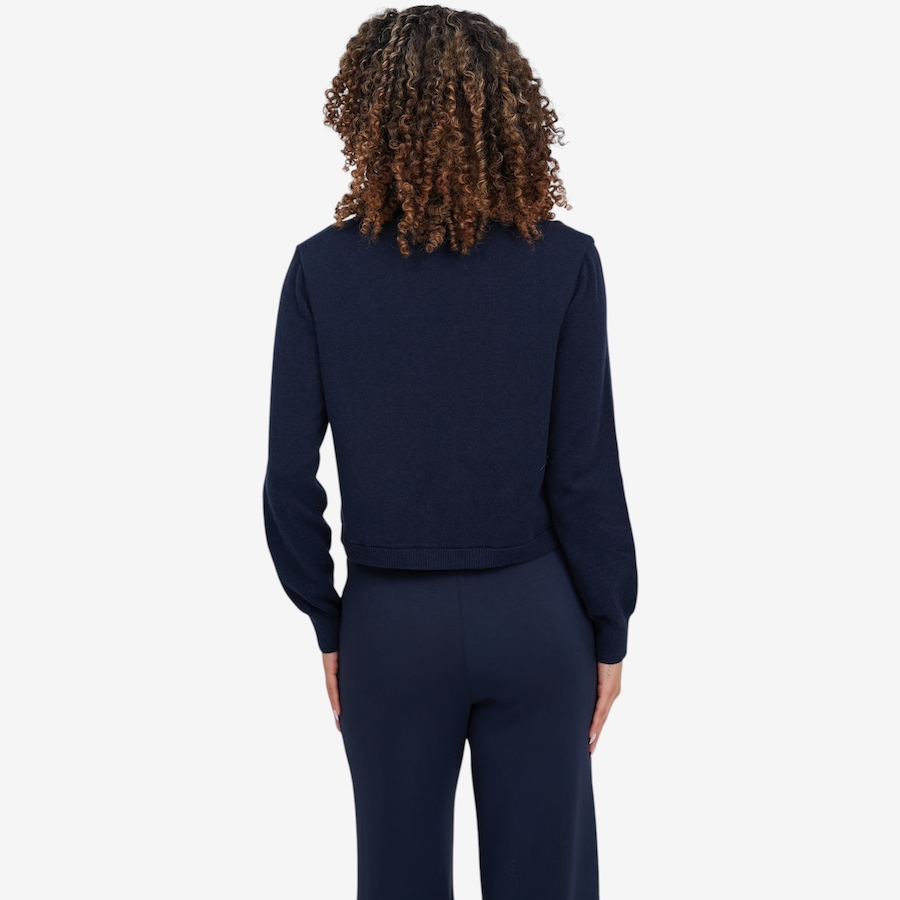 Image 121422_ALTMORE2.jpg, Product 121-422 / Price $74.88, Badgley Mischka Yanis Cardigan with Printed Ruffle Neck from Badgley Mischka on TSC.ca's Fashion department