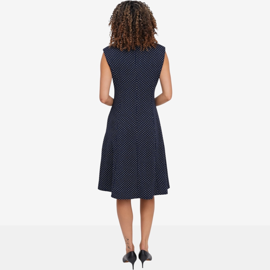 Image 121424_ALTMORE3.jpg, Product 121-424 / Price $79.88, Badgley Mischka Yael Printed Scuba Fit and Flare Dress from Badgley Mischka on TSC.ca's Fashion department