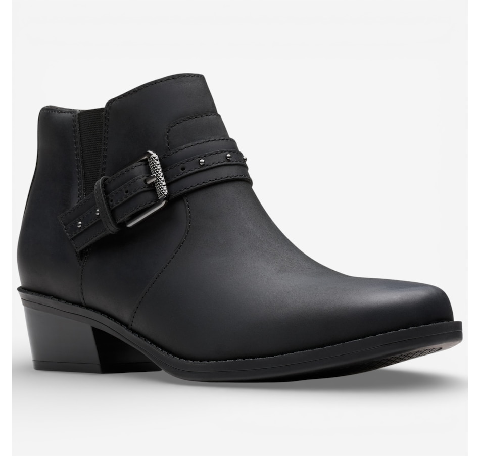 Image 121469_OILBK.jpg, Product 121-469 / Price $99.99, Clarks Danyelle Wish Ankle Boot from Clarks Footwear on TSC.ca's Shoes department