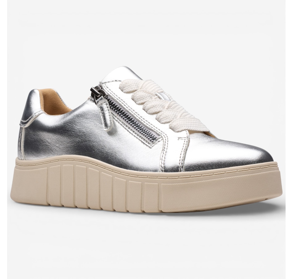 Image 121473_SIL.jpg, Product 121-473 / Price $89.99, Clarks Mykah Joy Sneaker from Clarks Footwear on TSC.ca's Shoes department