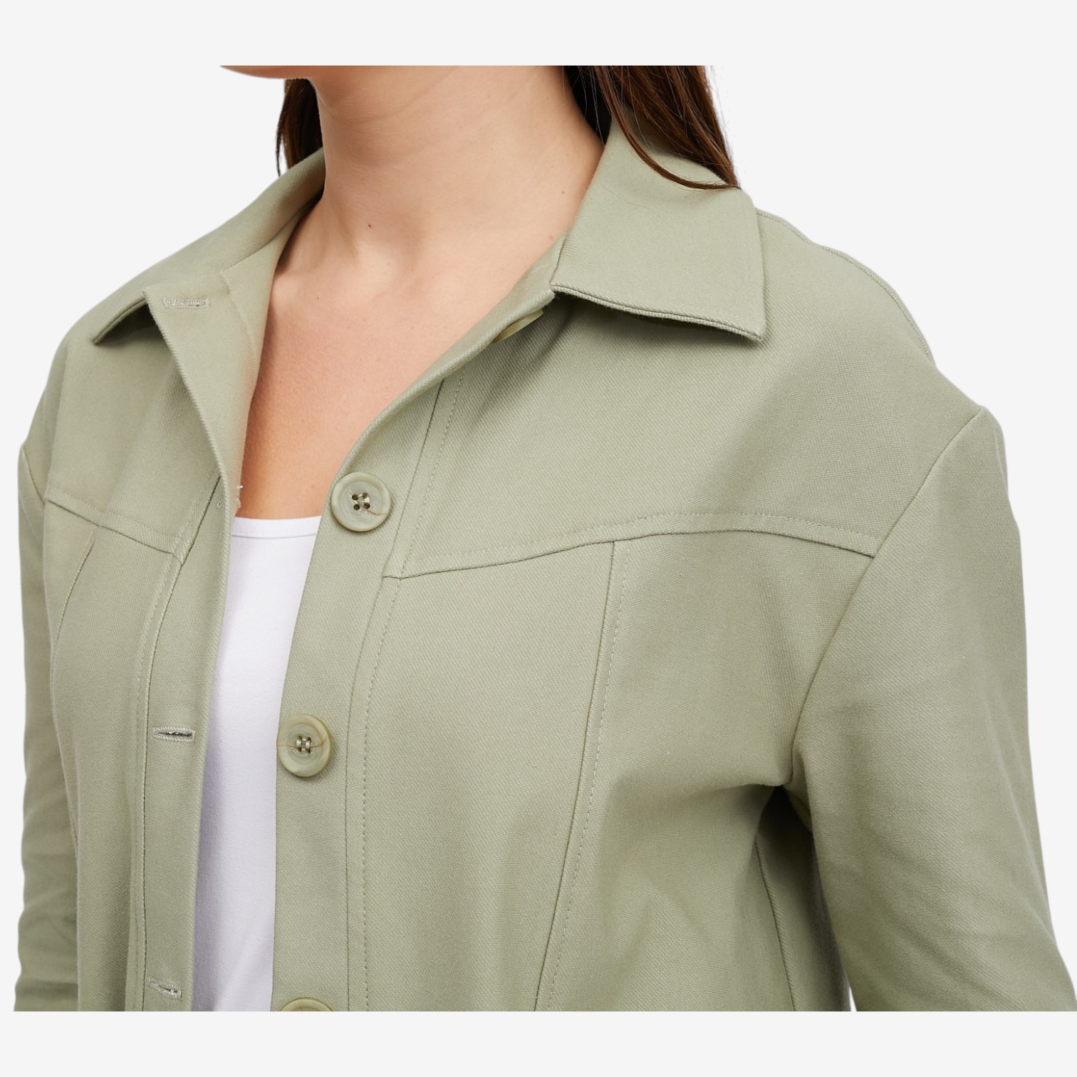 Kim & Co. Deluxe Denim Knit Short Jacket - TSC.ca