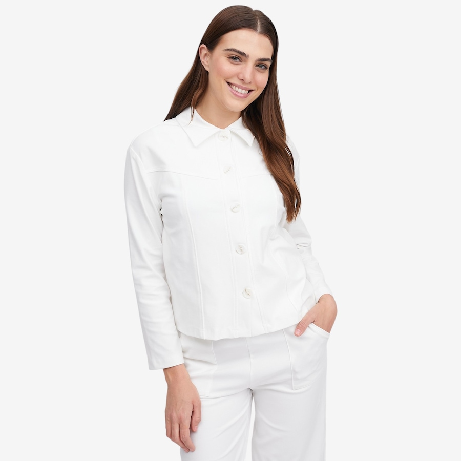Image 121475_ECR.jpg, Product 121-475 / Price $109.99, Kim & Co. Deluxe Denim Knit Short Jacket from Kim & Co. on TSC.ca's Fashion department