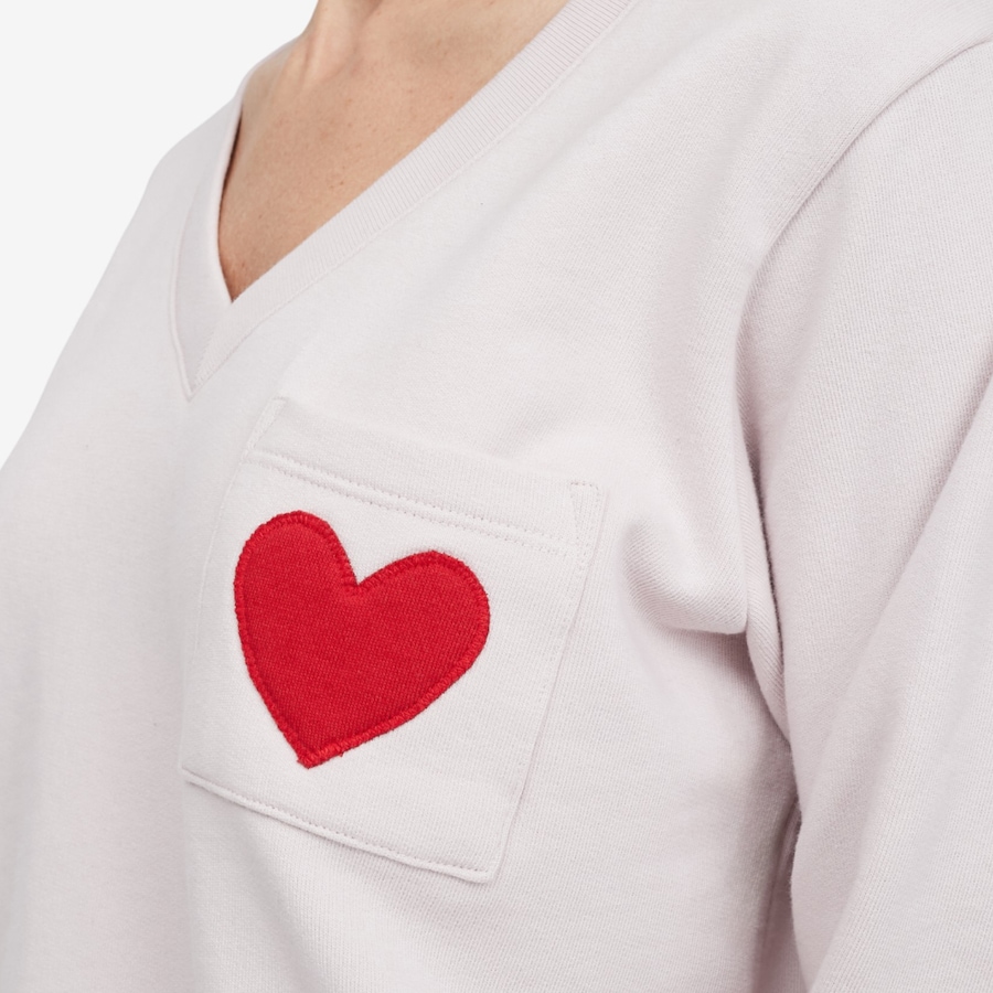 Image 121483_ALTMORE1.jpg, Product 121-483 / Price $74.88, Preloved Anja V-Neck Heart Pocket Sweatshirt from Preloved on TSC.ca's Fashion department