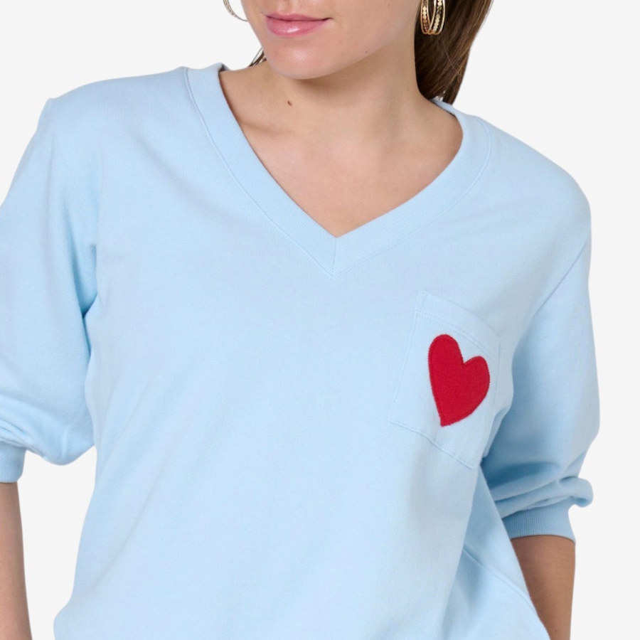 Image 121483_ALTMORE8.jpg, Product 121-483 / Price $74.88, Preloved Anja V-Neck Heart Pocket Sweatshirt from Preloved on TSC.ca's Fashion department