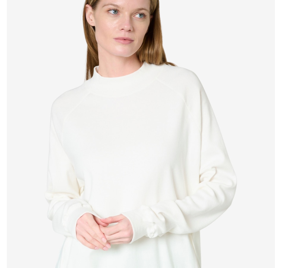 Image 121523_ALTMORE1.jpg, Product 121-523 / Price $65.00, Preloved Jackie Mock Neck Sweatshirt from Preloved on TSC.ca's Fashion department