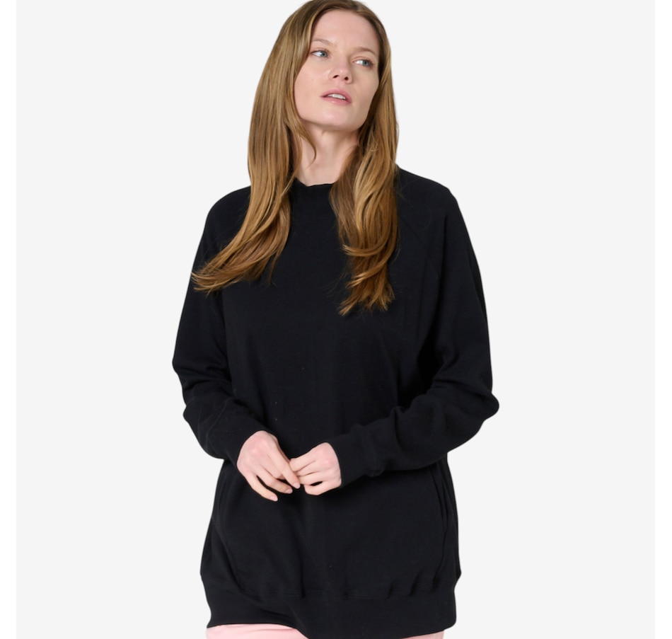 Image 121523_BLK.jpg, Product 121-523 / Price $65.00, Preloved Jackie Mock Neck Sweatshirt from Preloved on TSC.ca's Fashion department