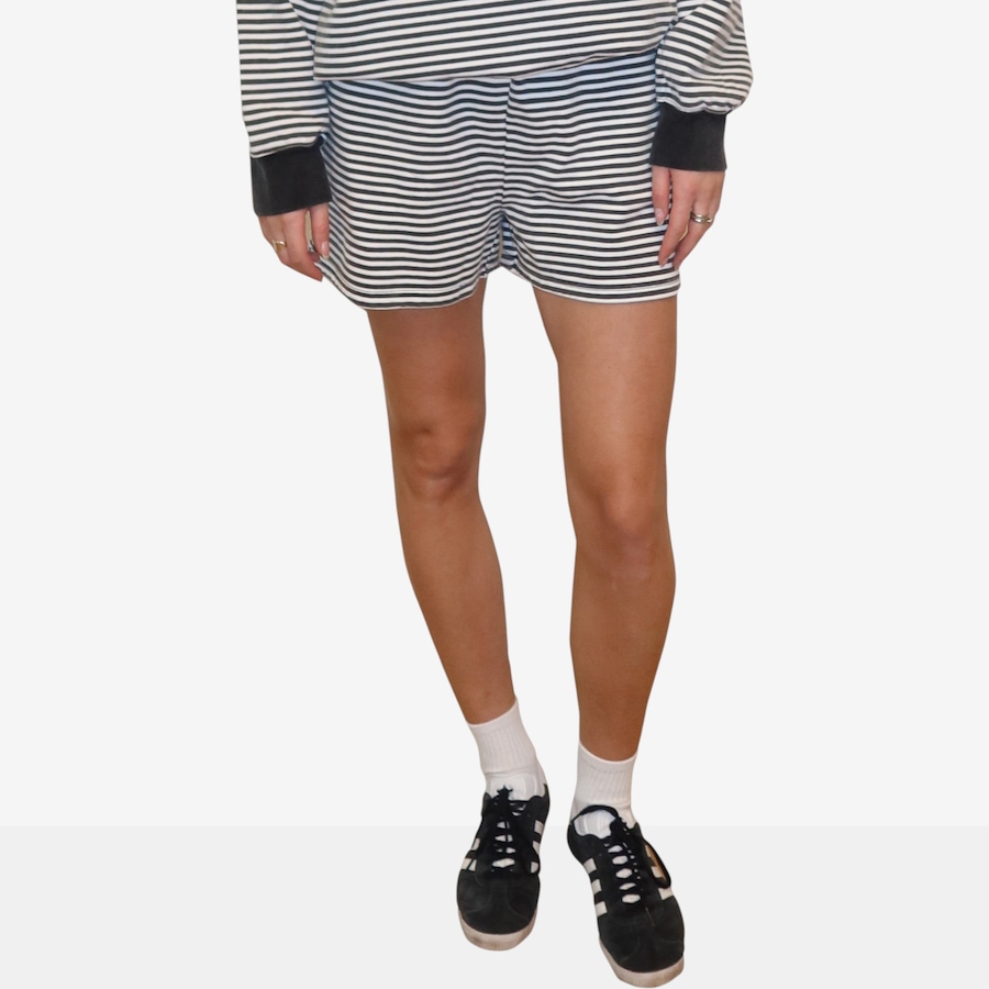 Image 121548_BLK.jpg, Product 121-548 / Price $49.88, Brunette The Label Striped Core Short from Brunette The Label on TSC.ca's Fashion department