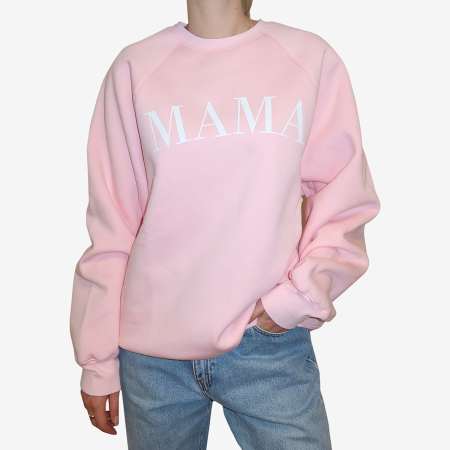Image 121556_PNK.jpg, Product 121-556 / Price $109.00, Brunette The Label Mama NYBF Crew from Brunette The Label on TSC.ca's Fashion department