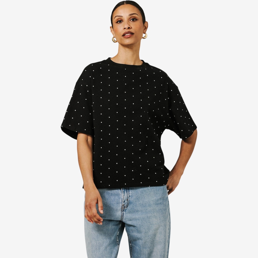 Image 121557_BPD.jpg, Product 121-557 / Price $77.00, Brunette The Label Boxy Tee from Brunette The Label on TSC.ca's Fashion department