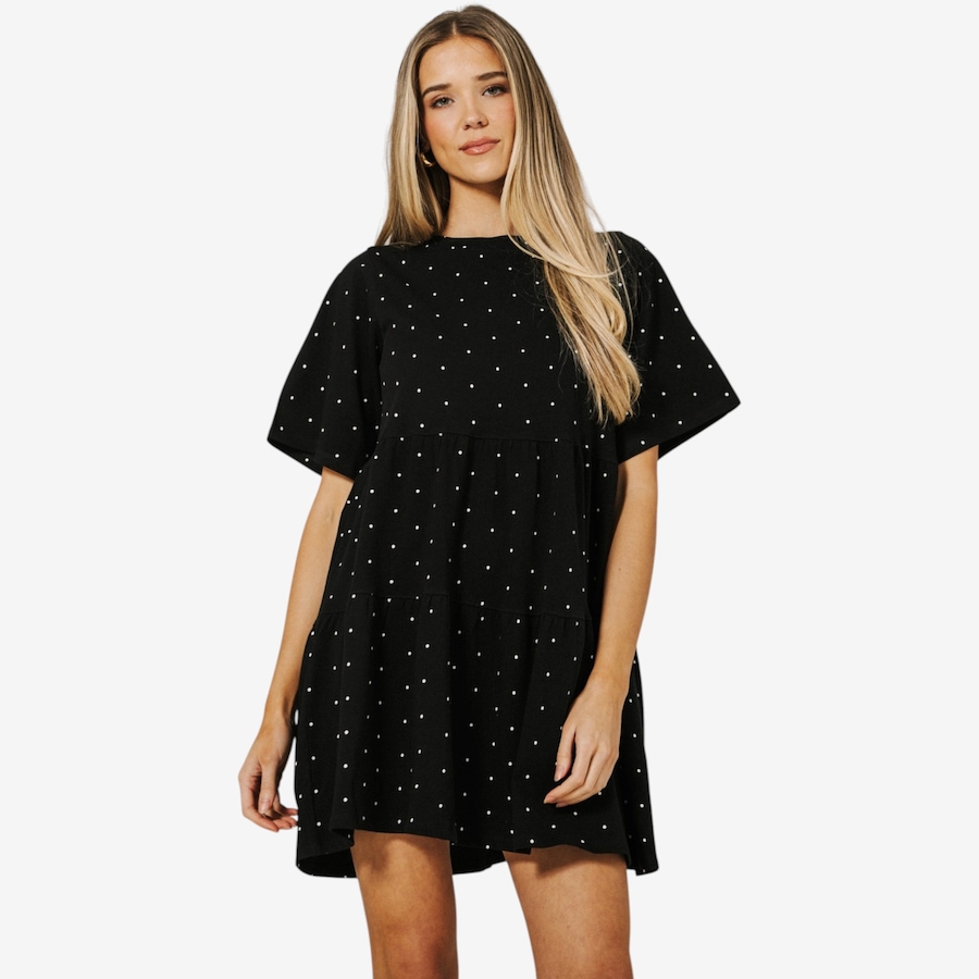 Image 121558_BPD.jpg, Product 121-558 / Price $69.88, Brunette The Label Tiered Dress from Brunette The Label on TSC.ca's Fashion department