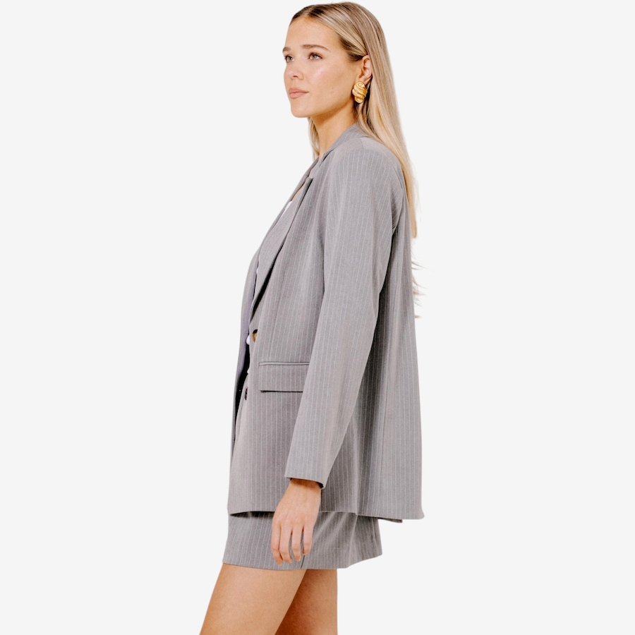 Image 121560_ALTMORE1.jpg, Product 121-560 / Price $149.88, Brunette The Label Pinstripe Blazer from Brunette The Label on TSC.ca's Fashion department