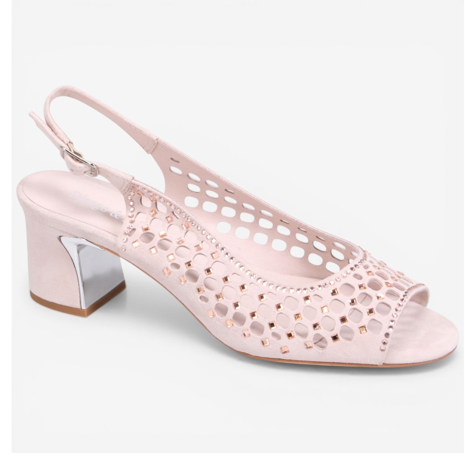 Image 121654_NUDE.jpg, Product 121-654 / Price $189.95, Django and Juliette Jackey Peep Toe Slingback from Django & Juliette on TSC.ca's Shoes department