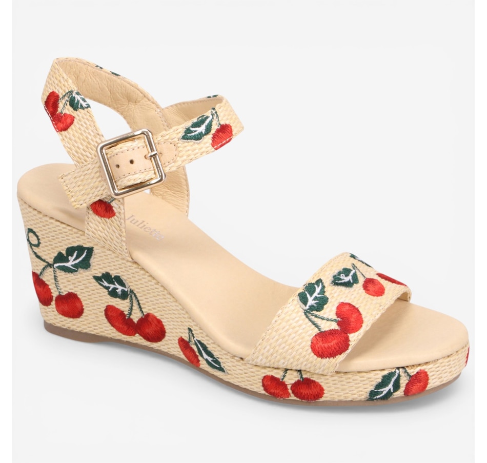 Image 121655_NAT.jpg, Product 121-655 / Price $194.95, Django and Juliette Gossier Wedge Sandal from Django & Juliette on TSC.ca's Shoes department