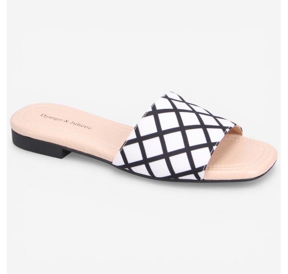 Image 121658_BKW.jpg, Product 121-658 / Price $159.95, Django and Juliette Nahlas Slide from Django & Juliette on TSC.ca's Shoes department