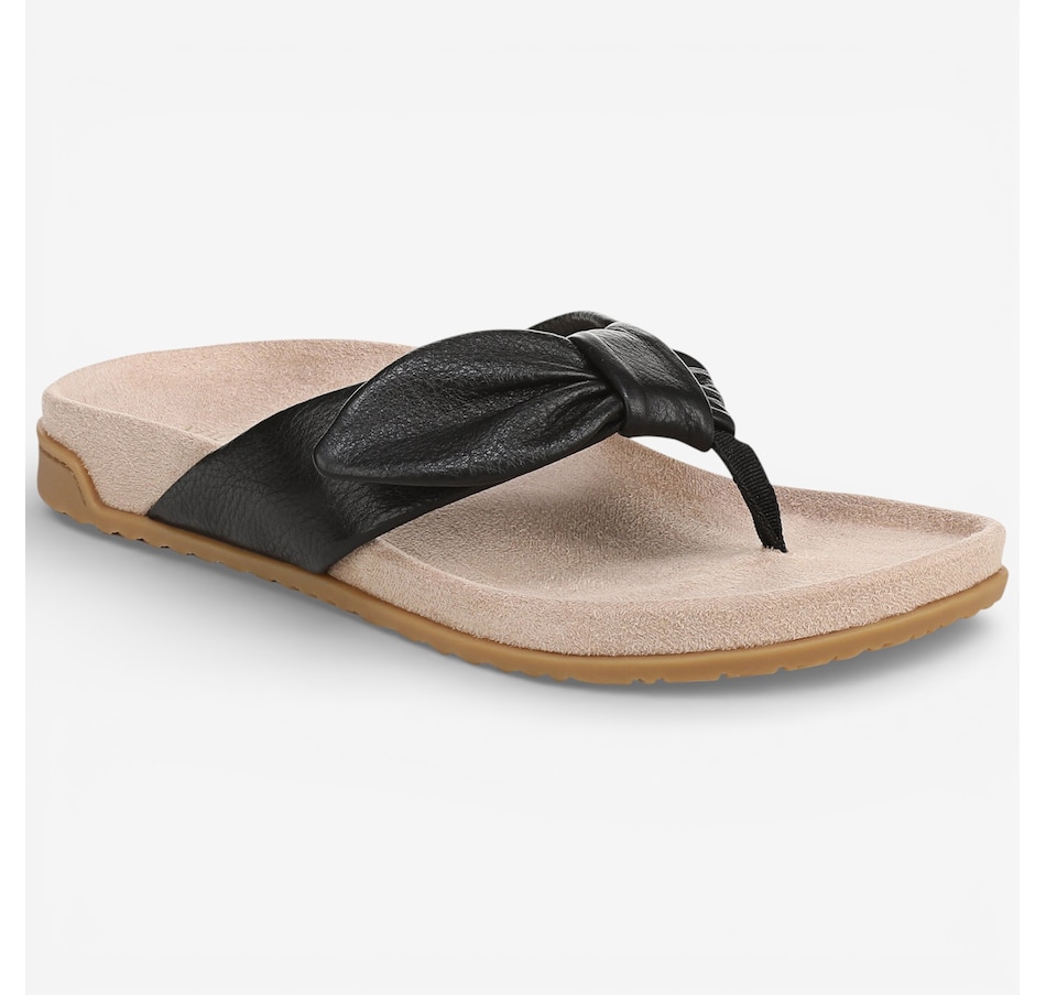 Image 121669_BLK.jpg, Product 121-669 / Price $179.95, Vionic Eva Thong Sandal from Vionic on TSC.ca's Shoes department