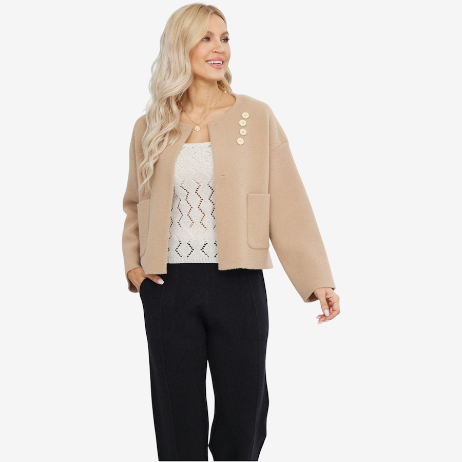 Image 121684_BGE.jpg, Product 121-684 / Price $54.88, Orange Fashion Village Champs-Elysees Button Jacket from Orange Fashion Village on TSC.ca's Fashion department