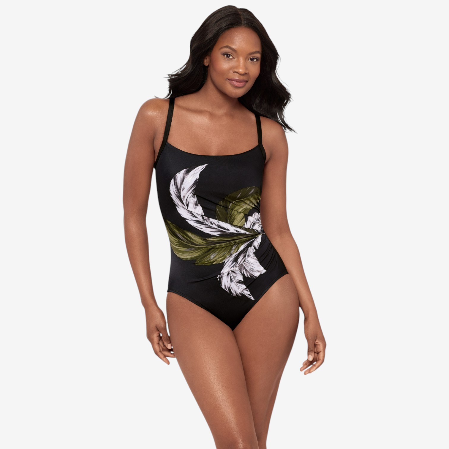 かっちゃん専用Ameri SWIM WEAR Trimshaper Addison One Piece Bathing Suit - TSC.ca