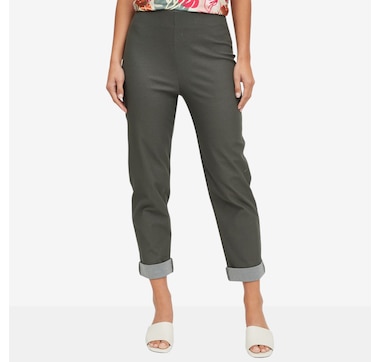 Kim &amp; Co. Deluxe Denim Knit Simone Ankle Length Narrow Leg Pant