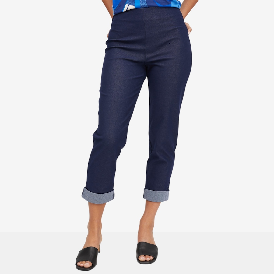Image 121755_ID.jpg, Product 121-755 / Price $89.99, Kim & Co. Deluxe Denim Knit Simone Ankle Length Narrow Leg Pant from Kim & Co. on TSC.ca's Fashion department